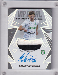 Sebastian Boháč SportZoo Chance Liga 2024-25 II.série Imperial Scripted Memorabilia AUTO /25 č.