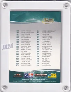 NNO Seznam dotisku  OFS 2008-09 Seznam karet č.S20
