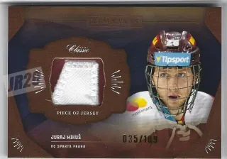 Mikuš Juraj OFS 2020-21 Memorabilia Jersey /109 č.RPS-JMI