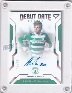 Vojtěch Novák SportZoo 2020-21 II.série Debut Date Rookie /99 č.DR05