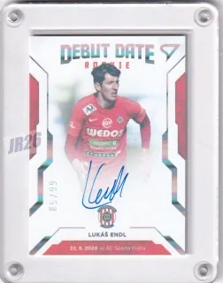 Lukáš Endl SportZoo 2020-21 II.série Debut Date Rookie /99 č.DR10