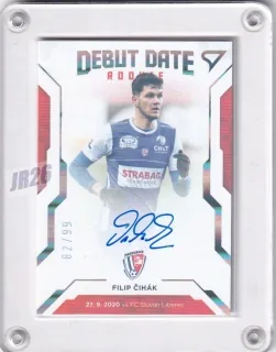 Filip Čihák SportZoo 2020-21 II.série Debut Date Rookie /99 č.DR12