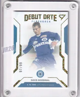 David Rozehnal SportZoo 2020-21 II.série Debut Date Flashback /99 č.DF8