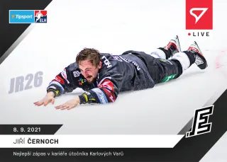 Černoch Jiří SportZoo Tipsport ELH 2021-22 Live /121 č.2