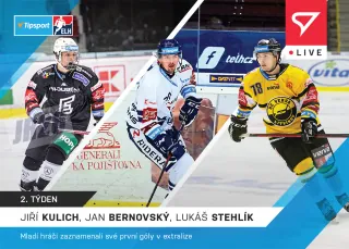 Kulich, Bernovský, Stehlík SportZoo Tipsport ELH 2021-22 Live /88 č.7