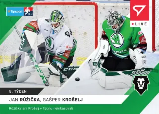 Růžička, Krošelj SportZoo Tipsport ELH 2021-22 Live /62 č.23