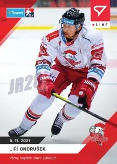 Jiří Ondrušek SportZoo Tipsport ELH 2021-22 Live /69 č.36