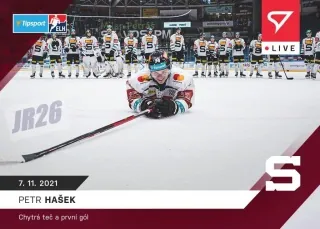 Petr Hašek SportZoo Tipsport ELH 2021-22 Live /78 č.39
