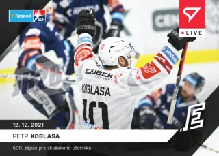 Petr Koblasa SportZoo Tipsport ELH 2021-22 Live /59 č.62