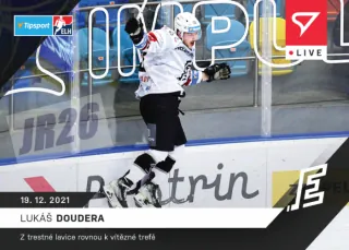Lukáš Doudera SportZoo Tipsport ELH 2021-22 Live /63 č.63