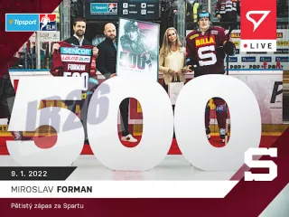 Miroslav Forman SportZoo Tipsport ELH 2021-22 Live /68 č.77