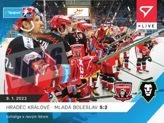 H.Králové vs M.Boleslav 5:2 SportZoo Tipsport ELH 2021-22 Live /63 č.78