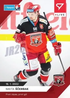 Nikita Ščerban SportZoo Tipsport ELH 2021-22 Live /61 č.81