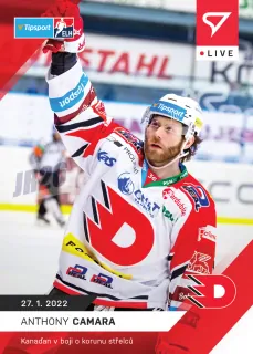 Anthony Camara  SportZoo Tipsport ELH 2021-22 Live /65 č.92
