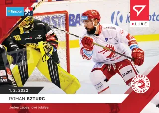 Roman Szturc SportZoo Tipsport ELH 2021-22 Live /43 č.95
