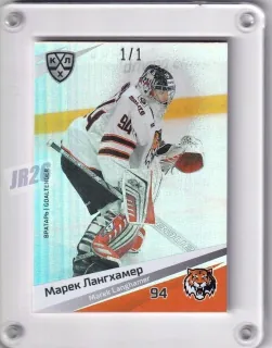 Langhamer Marek SeReal KHL 2020-21 Holographic 1/1 č.2