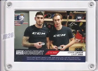 Lakatoš/Jašek Dominik/Lukáš MK 2021 Red /25 Game Date Moment č.88