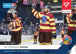 HC Vítkovice Rider SportZoo Tipsport ELH 2021-32 Live /45 č.109