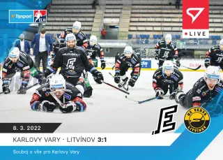 Karlovy Vary 3:1 Litvínov SportZoo Tipsport ELH 2021-41 Live /62 č.118