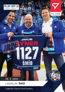 Šmíd Ladislav SportZoo Tipsport ELH 2021-51 Live /48 č.128