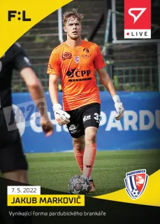 Markovič Jakub SportZoo Tipsport ELH 2021-78 Live / č.132