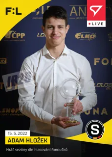 Hložek Adam  SportZoo 2021 Live /117 č.149