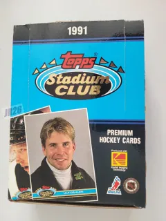 Box NHL Topps Stadium Club 1991-92
