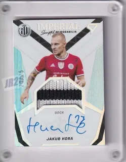 Hora Jakub SportZoo Fortuna Liga 2021-22  II.série Imperial Scripted Memorabilia - Štucne x/25 č.IM-JH