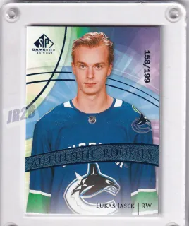 Jašek Lukáš SP Game Used 2020-21 Rookie Blue Burst /199 č.194