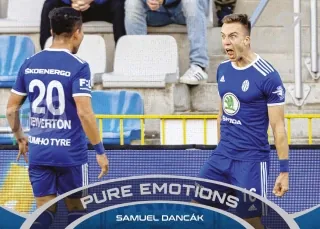 Dancák Samuel SportZoo Fortuna Liga 2021-22  II.série Pure Emotions č.PE-13