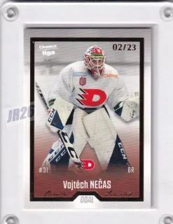 Nečas Vojtěch Goal Cards 2022-23 Gold /23 č.143