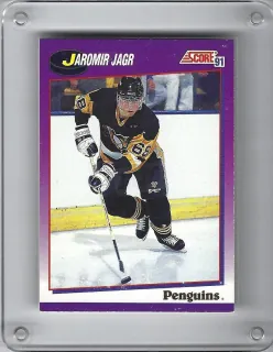Jágr Jaromír Score 1991-92 Fialová - USA č.98
