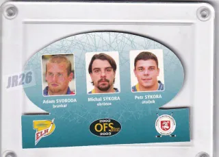 Svoboda Adam  / Sýkora Michal / Sýkora Petr  OFS Plus 2002-03 Trio č.T-08