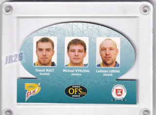 Malý Tomáš  / Vyhlídal Michael / Lubina Ladislav  OFS Plus 2002-03 Trio č.T-09