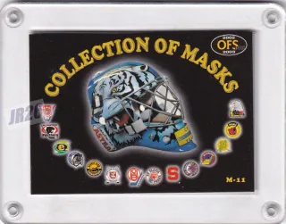 Falta Pavel /Koťátko Jan   OFS Plus 2002-03 Mask č.M-11/M-12