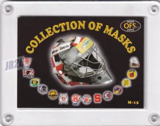 Maláč Pavel /Svoboda Adam   OFS Plus 2002-03 Mask č.M-15/M-16