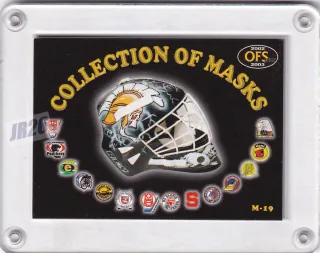 Svoboda Petr /Pekař Pavel   OFS Plus 2002-03 Mask č.M-19/M-20