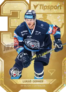 Derner Lukáš SportZoo ELH 2022-23 30 let ELH /50 č.AV-08