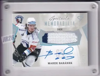 Baránek Marek SportZoo ELH 2022-23 Spectacle Memorabilia Auto /35 č.SM-MB