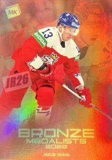 Vrána Jakub MK Reprezentace 2023 Bronze Medalists Men 2022 č.BM-22