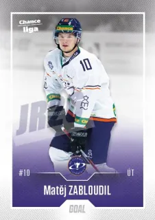 Zabloudil Matěj Goal Cards Dotisk 2022-23 Dotisk Řadovka č.438