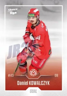 Kowalczyk Daniel Goal Cards Dotisk 2022-23 Dotisk Řadovka č.466