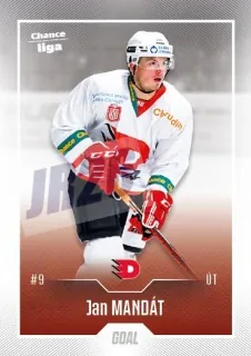 Mandát Jan Goal Cards Dotisk 2022-23 Dotisk Řadovka č.476
