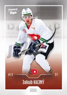 Hajný Jakub Goal Cards Dotisk 2022-23 Dotisk Řadovka č.478