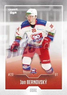 Bernovský Jan Goal Cards Dotisk 2022-23 Dotisk Řadovka č.486