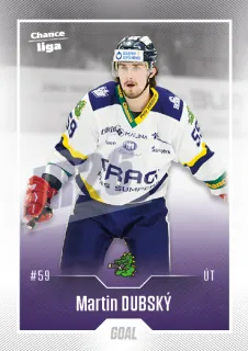 Dubský Martin Goal Cards Dotisk 2022-23 Dotisk Řadovka č.491