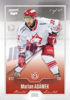 Adámek Marian Goal Cards Dotisk 2022-23 Dotisk Silver 1 of 60 č.465