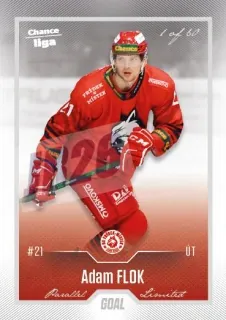 Flok Adam Goal Cards Dotisk 2022-23 Dotisk Silver 1 of 60 č.467