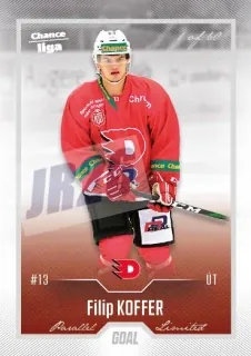 Koffer Filip Goal Cards Dotisk 2022-23 Dotisk Silver 1 of 60 č.477