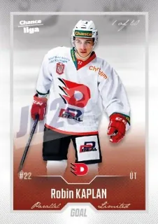 Kaplan Robin Goal Cards Dotisk 2022-23 Dotisk Silver 1 of 60 č.480